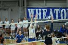 VB vs MHC  Wheaton Women's Volleyball vs Mount Holyoke College. - Photo by Keith Nordstrom : Wheaton, Volleyball, VB